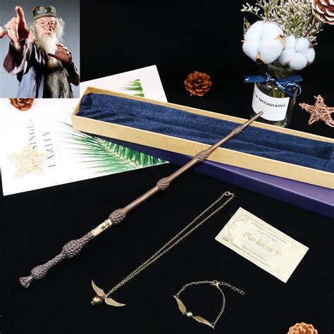 DOOLNNG Metal Core Albus Dumbledore Magic Wand/ Harry Potter Magical ...