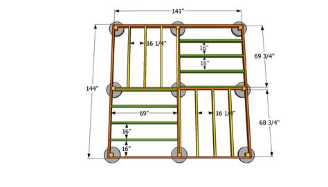 12x12 Deck Plans • Decks Ideas