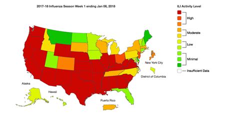 A terrifying animated map shows the spread of this year's deadly flu across the US - Connecticut ...