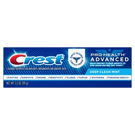 Crest® Pro-Health Advanced Deep Clean Mint Toothpaste - GroceriesAhead