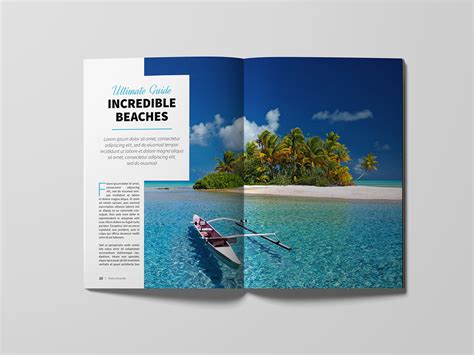 Travel Magazine Template on Behance