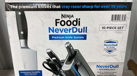 NINJA FOODI NEVER DULL KNIFE SET IN BOX - Earl's Auction Company