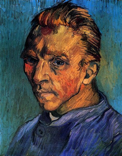 Vincent Van Gogh Self Portrait Drawing