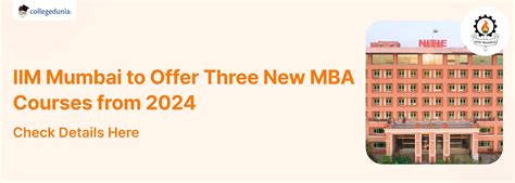 IIM Mumbai to Offer Three New MBA Courses from 2024, says Director ...