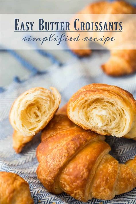 This was the easiest croissant recipe I've ever made. No butter square needed! I never thought I ...