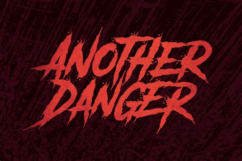 Another Danger Font - Befonts.com