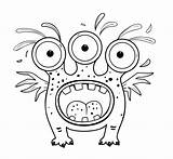 Cute Monster Coloring Pages To Print sketch template