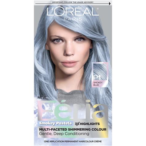 L'Oreal Paris Feria Multi-Faceted Shimmering Permanent Hair Color, P1 ...