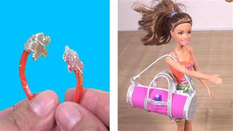 5 DIYS IDEA FOR YOUR BARBIE DOLL - YouTube