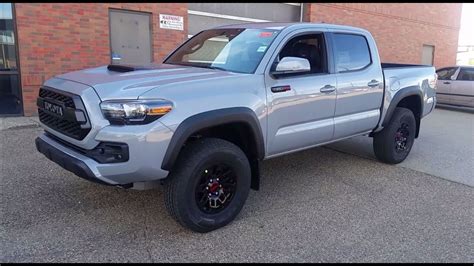 2017 Toyota Tacoma Double Cab TRD Pro in Cement grey Detailed Features ...