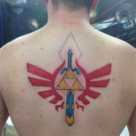 85+ Mighty Triforce Tattoo Designs & Meaning - Discover The Golden Power