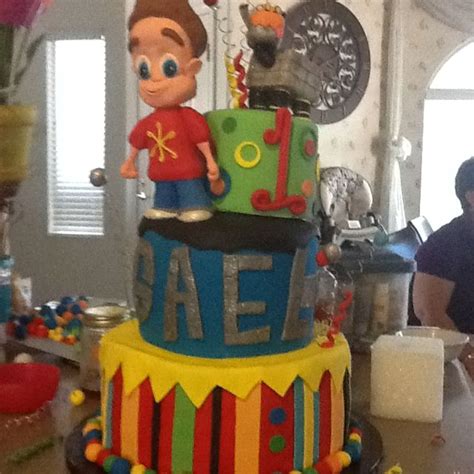 Jimmy neutron cake | Jimmy neutron, Big cakes, Halo party