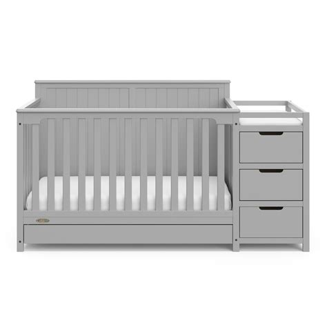 Graco Hadley 4-in-1 Convertible Crib and Changer with Drawer ...