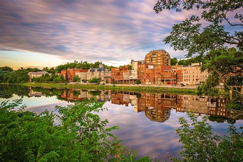 Augusta, Maine, Usa Skyline Photograph by Sean Pavone - Fine Art America