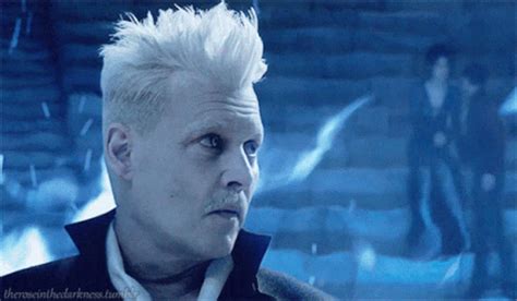 Johnny Depp Grindelwald GIF - Johnny Depp Grindelwald Gellert ...