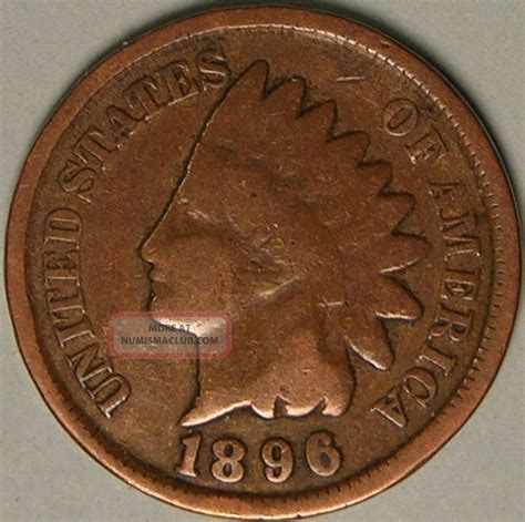 1896 Indian Head Penny, Aa 765