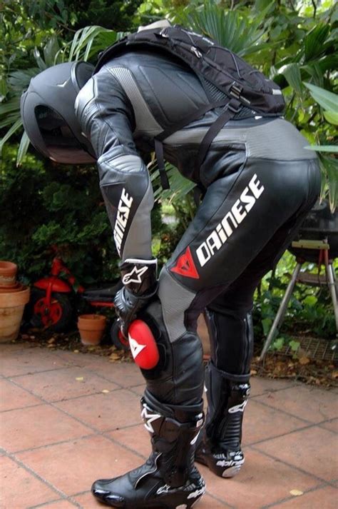 Bikes, Leathers, Bikers & Just A Touch Of Rubber (With images) | Racing suit, Bike leathers ...