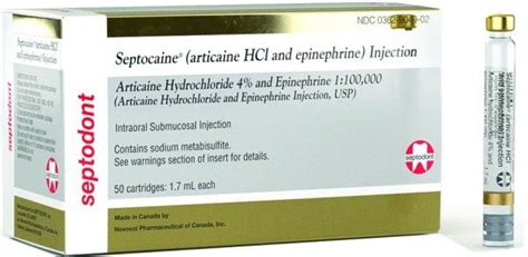 Septocaine 1:100,000 - KISCO Company, LLC