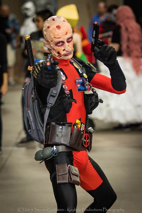 Unmasked Deadpool cosplay by Deadfish-Comics on DeviantArt