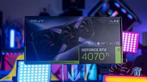 PNY GeForce RTX 4070 Ti XLR8 Gaming EPIC-X RGB Review