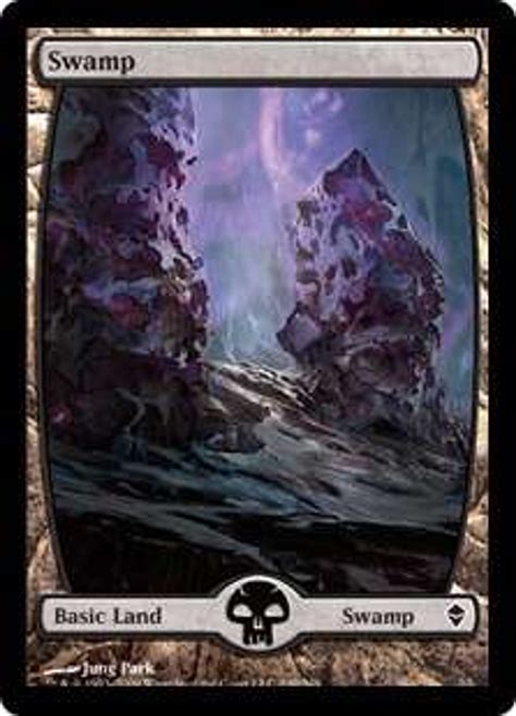 Magic The Gathering Zendikar Single Card Basic Land Swamp 239 - ToyWiz