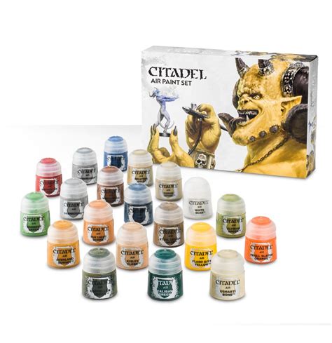 CITADEL PAINT SET: AIR PAINT SET | Wargaming.cl