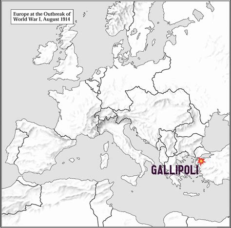 The Gallipoli Campaign in WW1