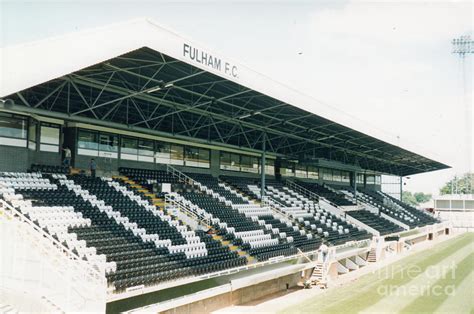 Fulham - Craven Cottage - Riverside Stand 4 - August 1998 Photograph by ...