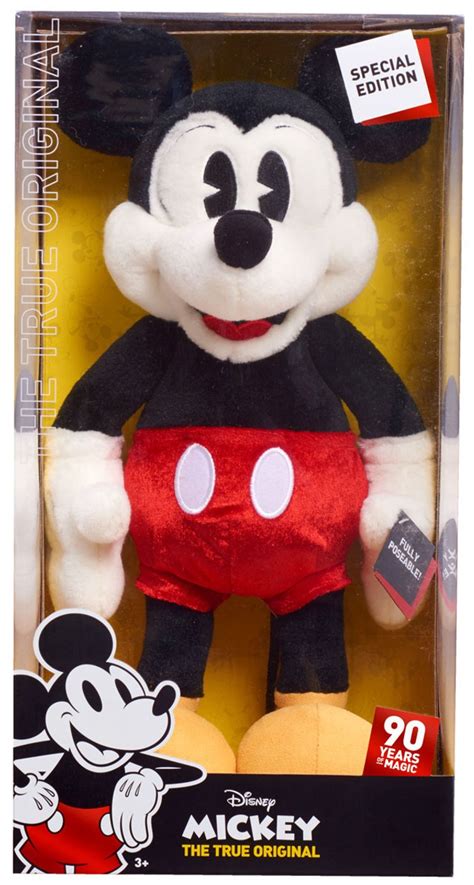 Disney Mickey the True Original 90 Years of Magic Mickey Mouse 15 Plush ...