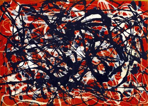 Jackson Pollock Free Form Painting Price – View Painting