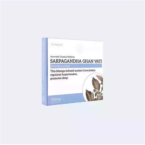 Vedi Sarpagandha Ghanvati Tablets: Uses, Price, Dosage, Side Effects ...