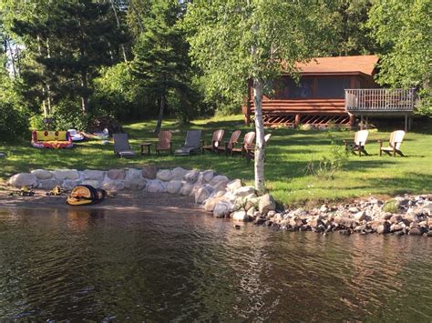 Northern Minnesota Cabins-Log Cabin-River Point Resort