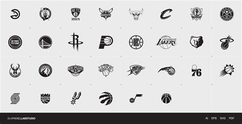 30 NBA Teams Logos Pack | Etsy | Nba teams, Team logo, Nba