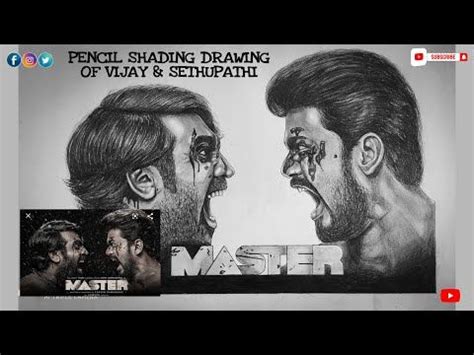 MASTER VIJAY PENCIL DRAWING - YouTube | Drawings, Pencil drawings, Shading drawing