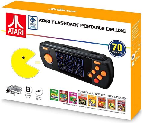 Atari Flashback Portable Deluxe Edition with 70 Games - Handheld - Walmart.com