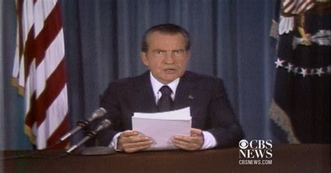 April 29, 1974: Nixon announces release of Watergate tapes - CBS News