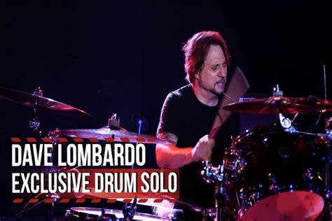 Dave Lombardo Performs Exclusive Drum Solo