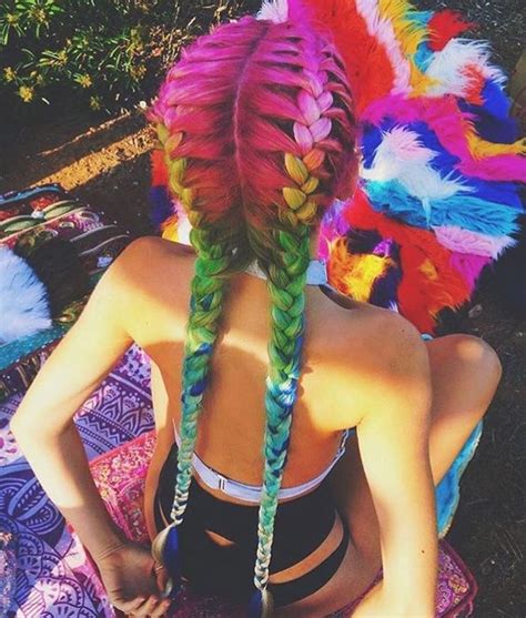 15 Bright Rainbow Hair Ideas To Make A Statement - Styleoholic