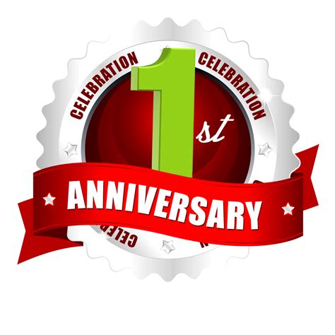 1 Year Anniversary Png - PNG Image Collection