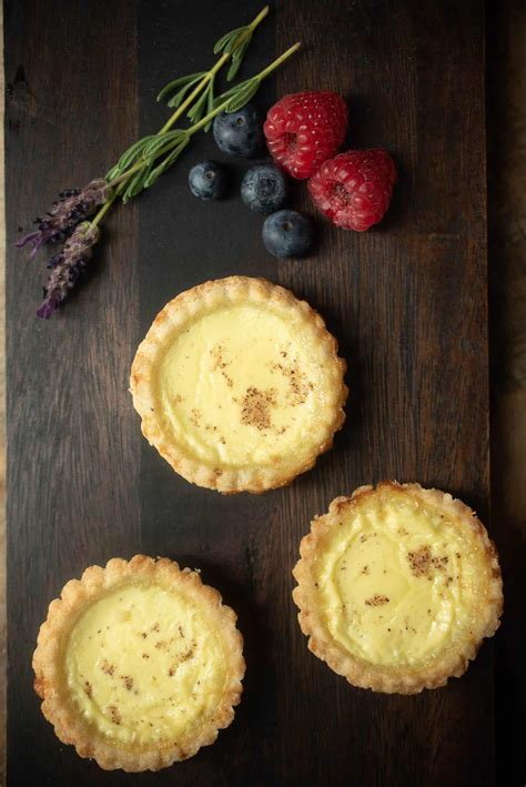 Old Fashioned Egg Custard Tarts - Culinary Ginger