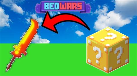 Roblox Bedwars LUCKY blocks is CRAZY! - YouTube