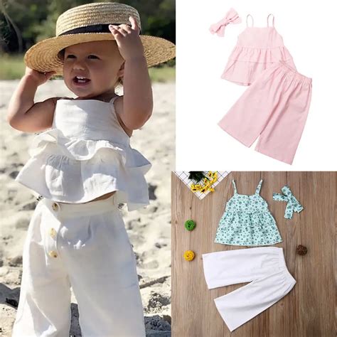 6M 5T Kids Baby Girl Toddler Clothes Set 2019 New Girl Children Outfits ...