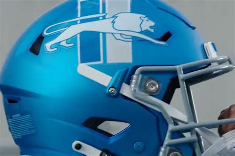 VIDEO: Detroit Lions unveil 2023 alternate helmet design - Pride Of Detroit