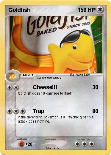 Pokémon Goldfish 24 24 - Cheese!!! - My Pokemon Card