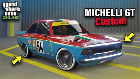 GTA 5 Online: LAMPADATI MICHELLI GT Customization & Test | Alfa Romeo Giulia Sprint GTV - YouTube