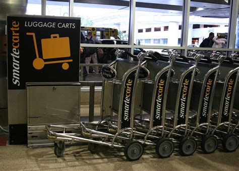 Need some help carrying your luggage? Get a Smarte Carte! Located at every terminal (on both ...