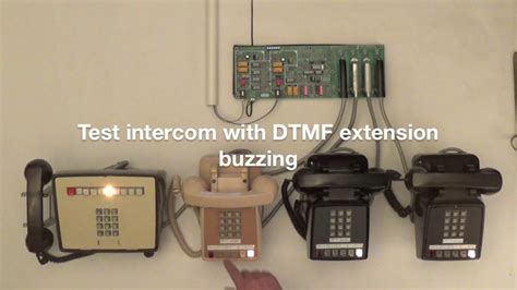 1A2 Key Telephone System - Single Board Control Card - YouTube