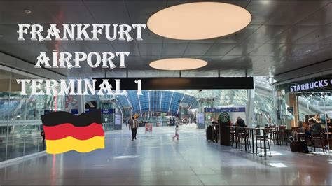 Frankfurt Flughafen Fernbahnhof Zu Terminal 1