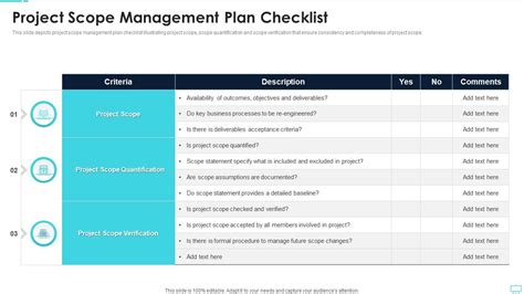 Scope Management Plan Template - Image to u