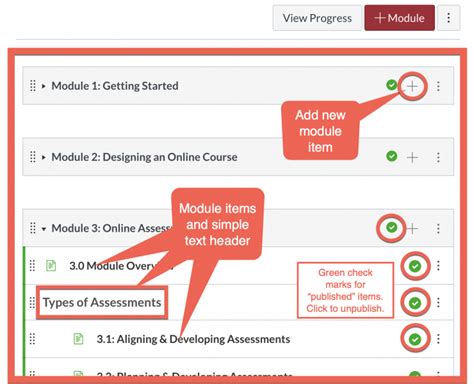 Canvas How-To: Modules | California State University Stanislaus